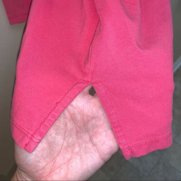 Charter Club Woman Pink 3/4 Sleeve V-Neck Top 1X - Picture 4 of 11